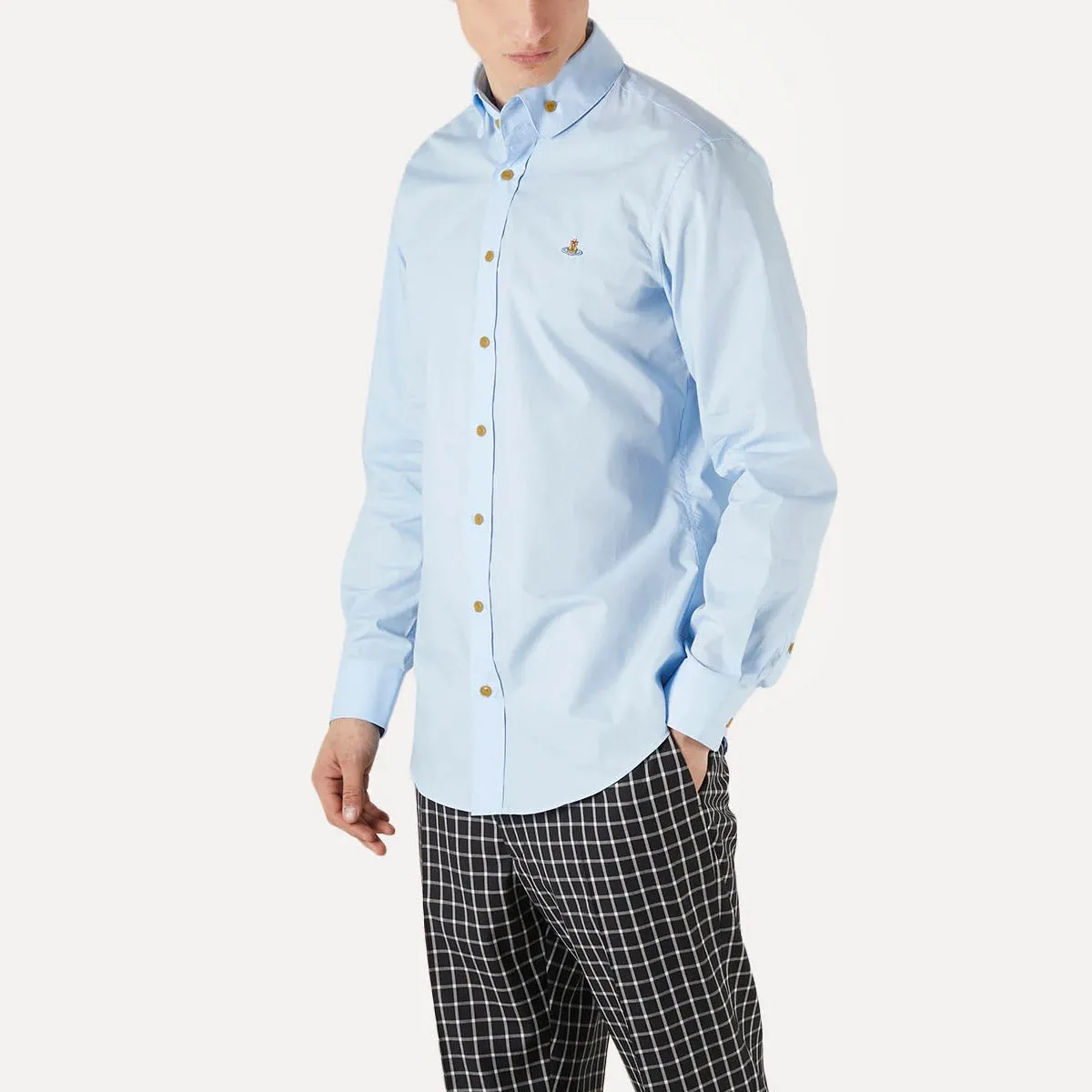 Vivienne Westwood Light Blue Krall Shirt - Shop Now