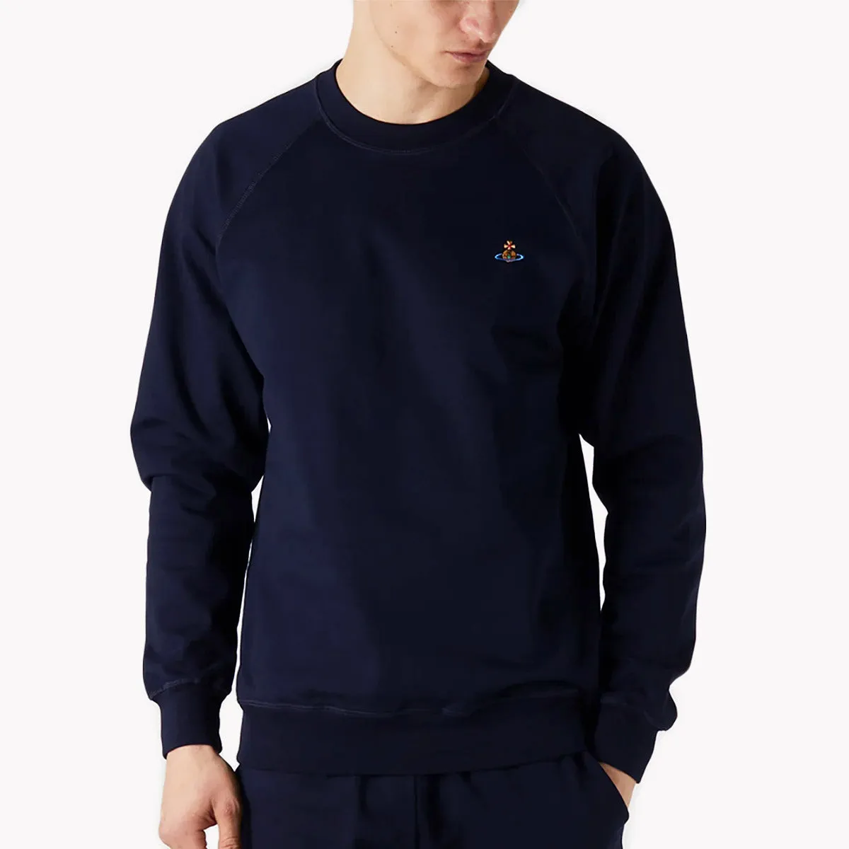 Vivienne Westwood navy raglan sweatshirt