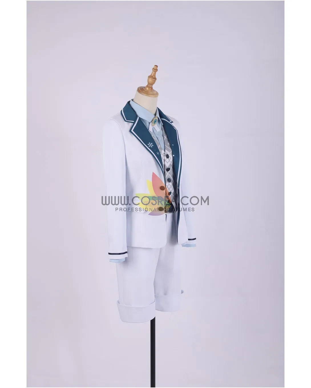 Vocaloid Len Snow Cosplay Costume