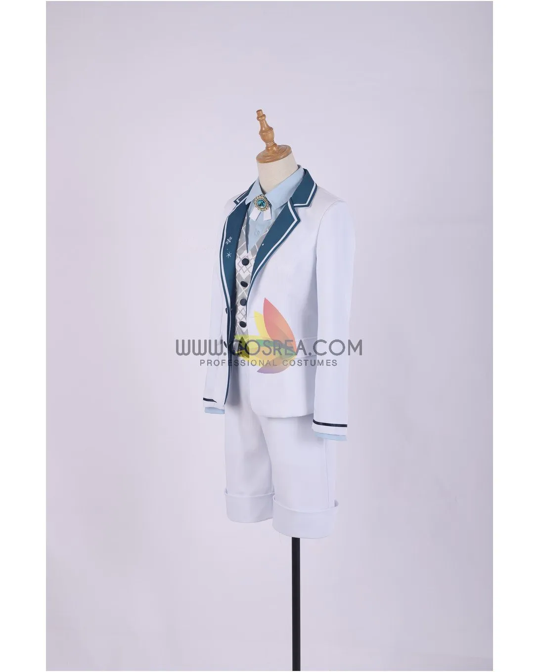 Vocaloid Len Snow Cosplay Costume