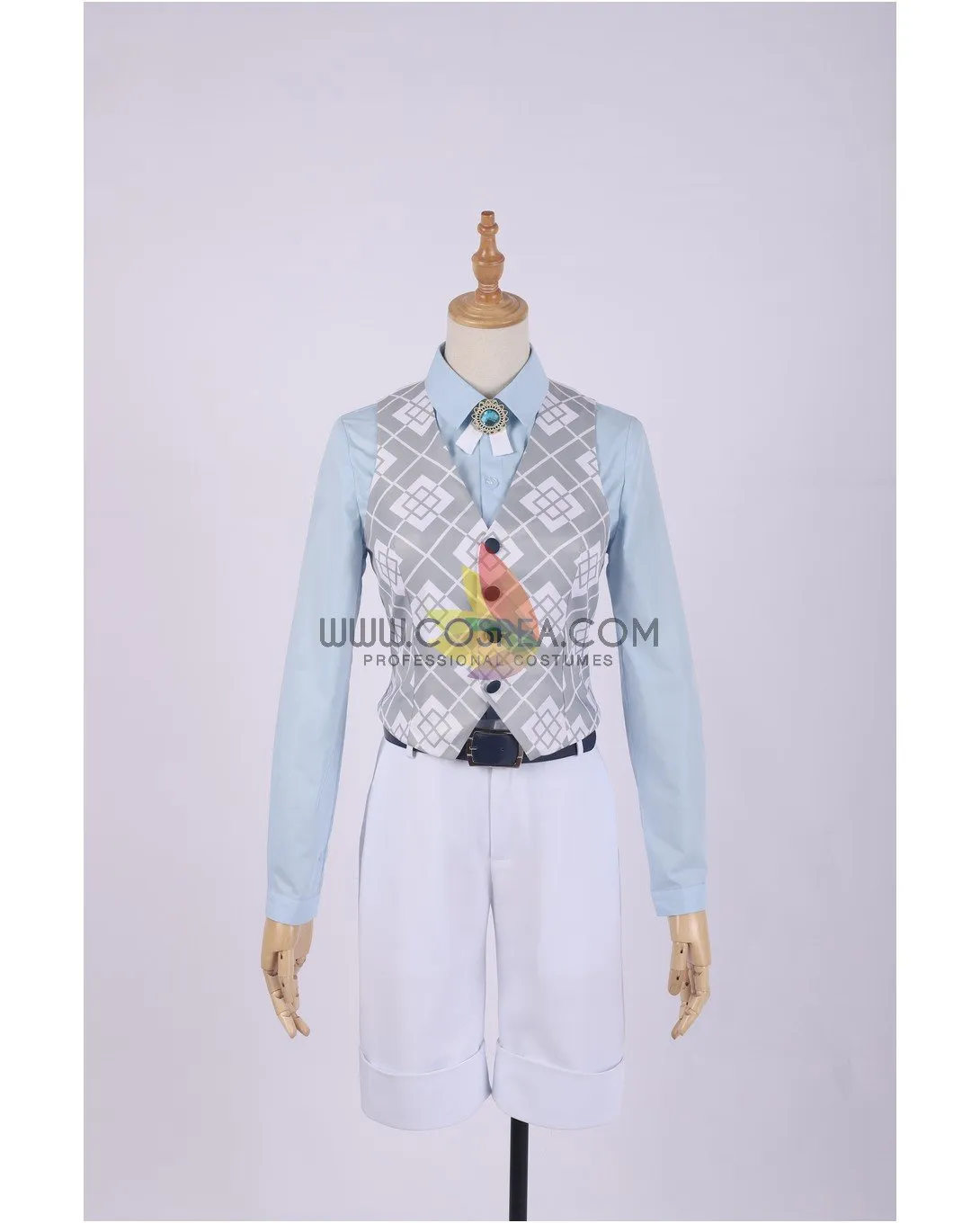 Vocaloid Len Snow Cosplay Costume