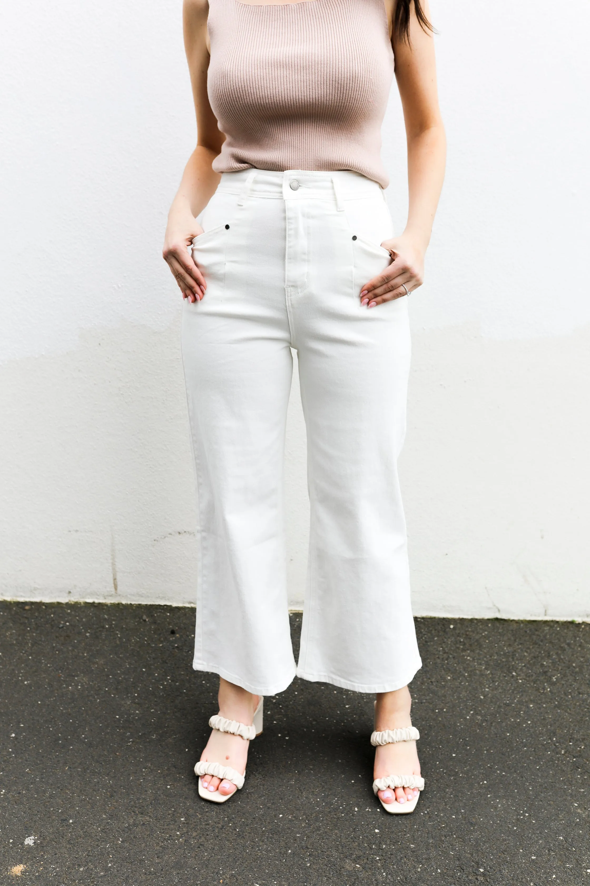 White Creed Jeans