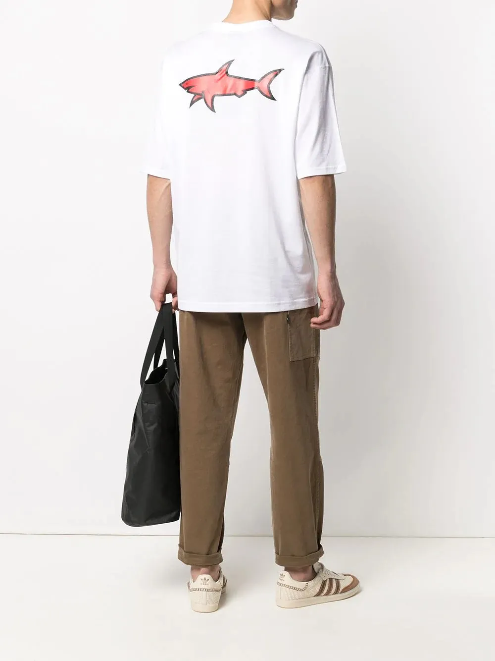 white Paul&Shark t-shirt