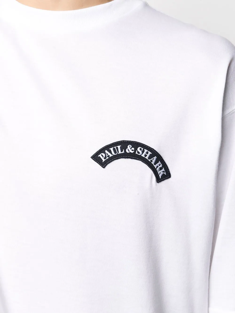 white Paul&Shark t-shirt