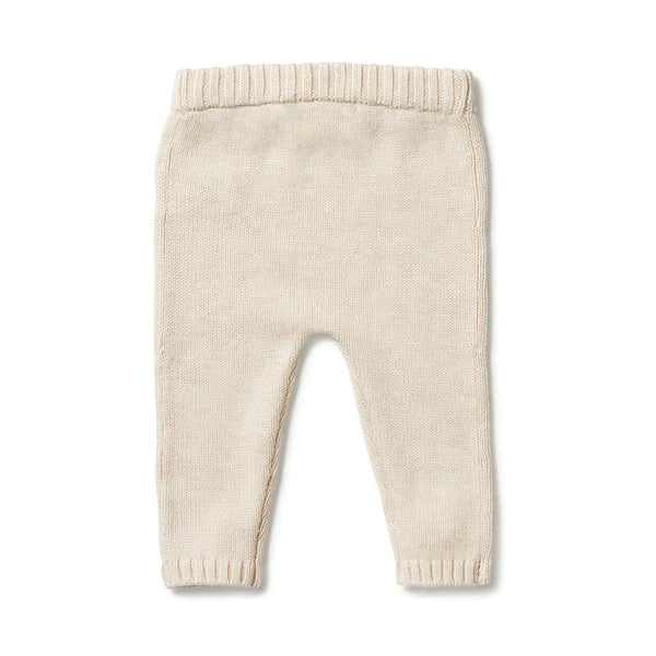 Wilson & Frenchy Sand Melange Knitted Legging