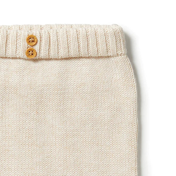 Wilson & Frenchy Sand Melange Knitted Legging