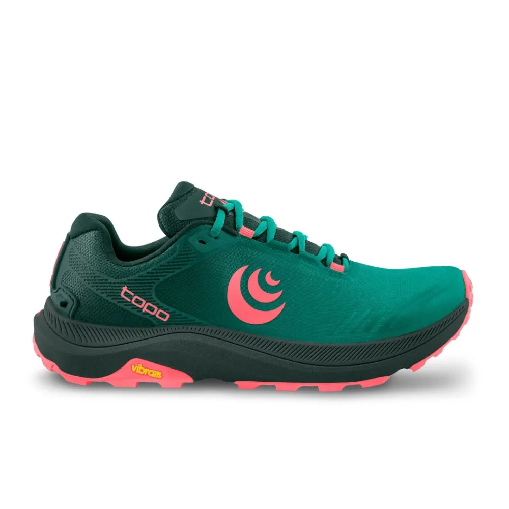 Women's MT-5 Topo Athletic Shoes - Emerald/Pink