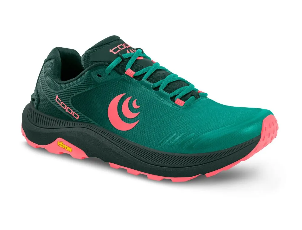 Women's MT-5 Topo Athletic Shoes - Emerald/Pink