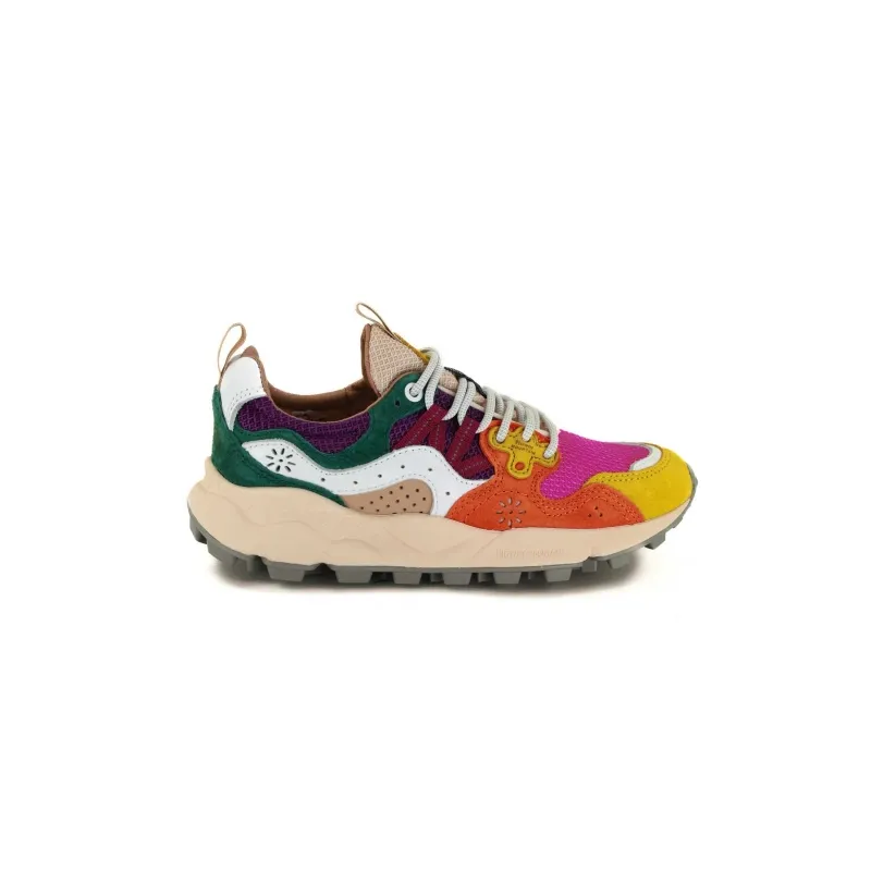 Women's Multicolored White Sneakers