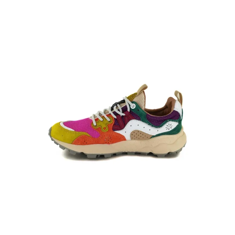 Women's Multicolored White Sneakers