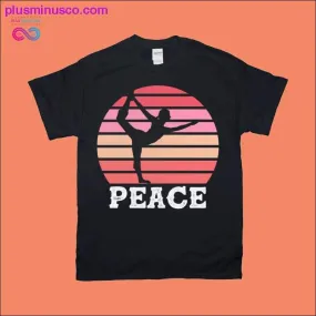 Yoga Peace Retro T-Shirts